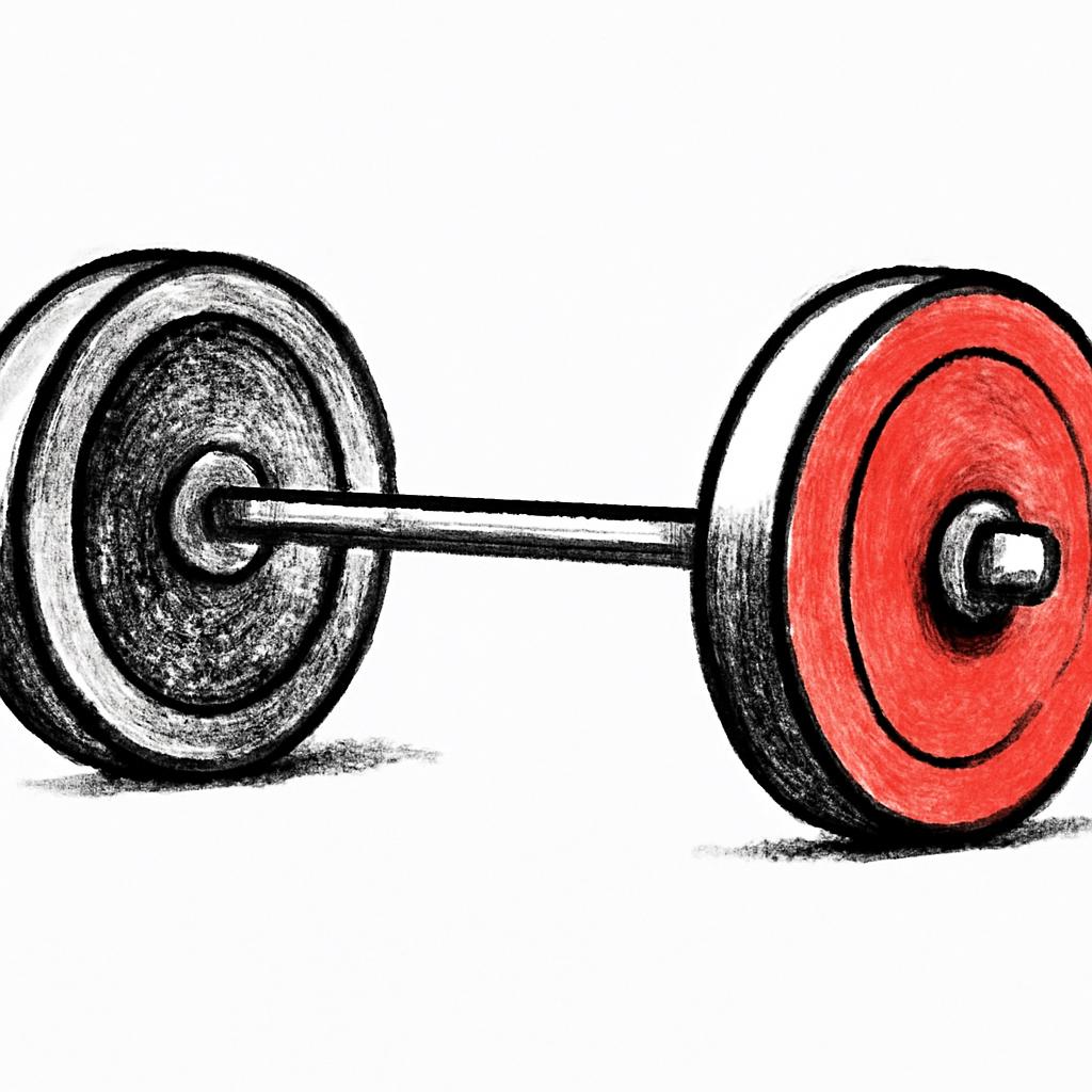 The barbell strategy illustration
