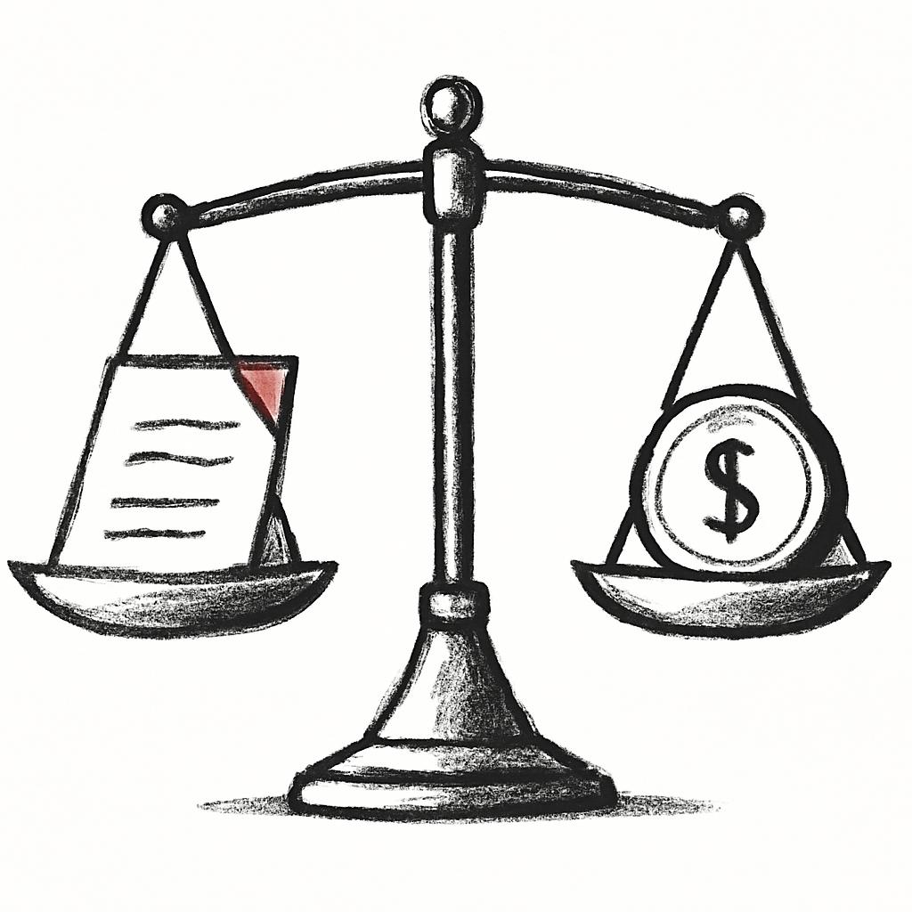 The Coase theorem illustration