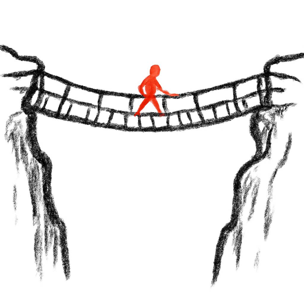 Crossing the chasm