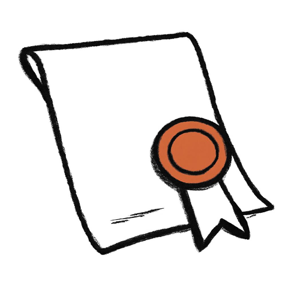 Trademarks, patents, copyright illustration