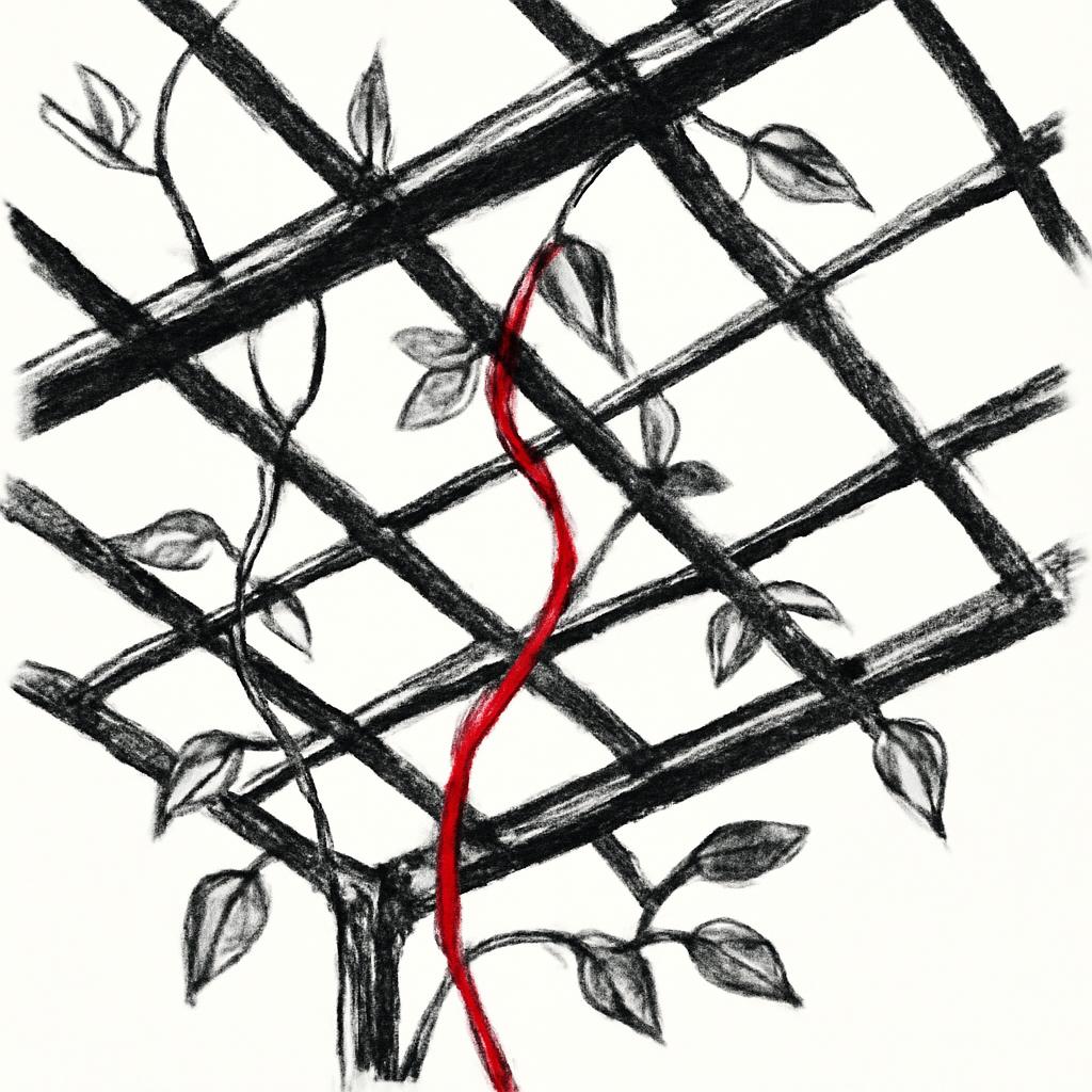 The latticework illustration