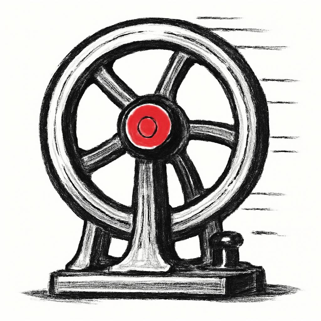 The flywheel